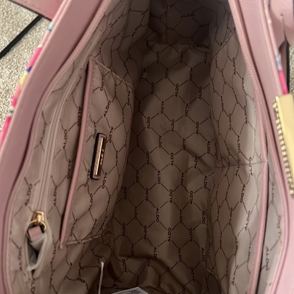 Aldo pink shoulder bag brand new with tag - Picture 4 of 4